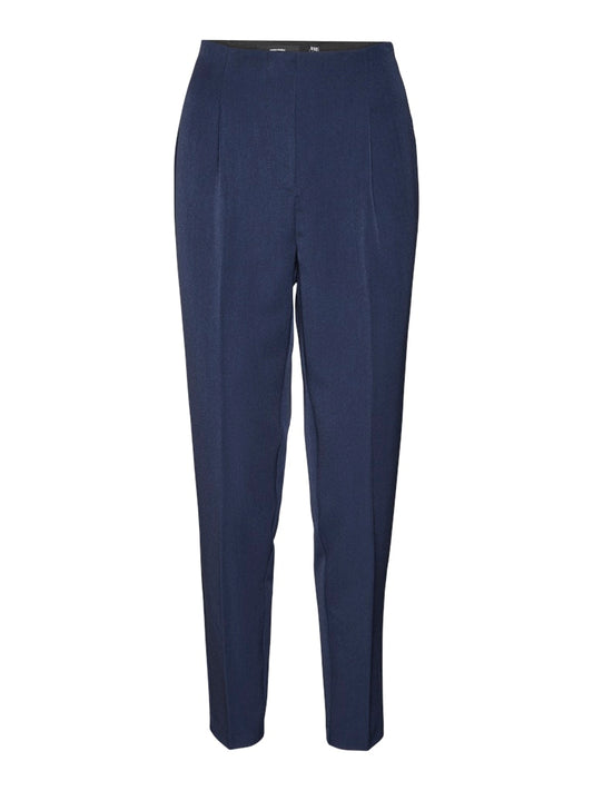 Ψηλόμεσο Wide Leg Παντελόνι Tailored