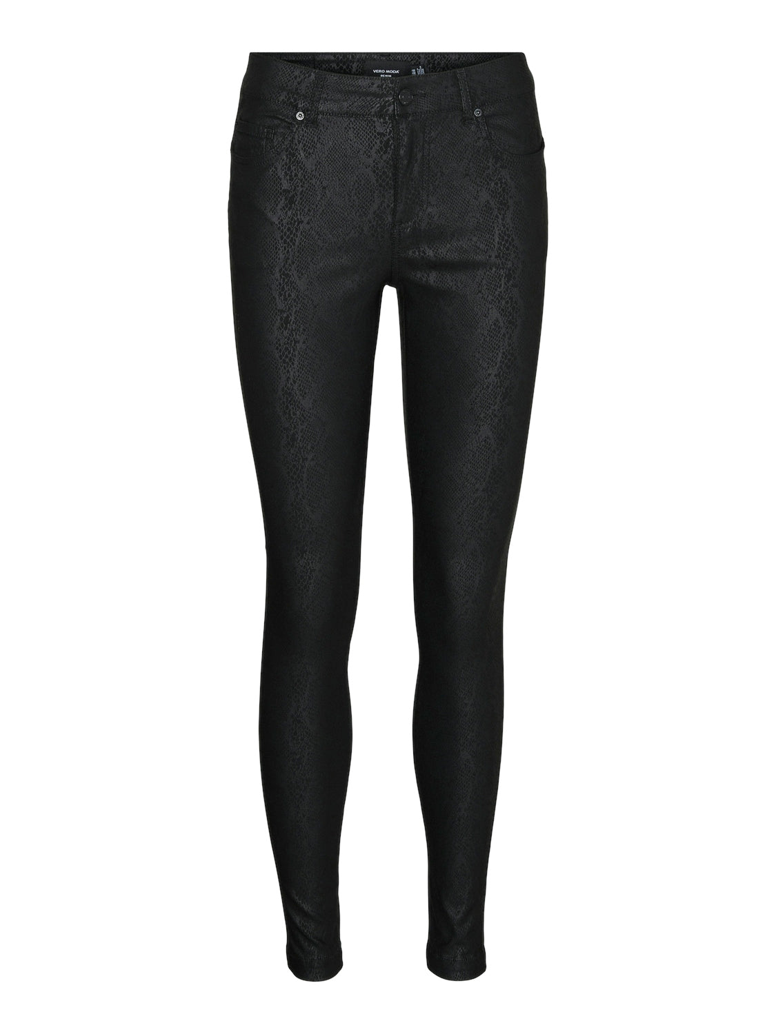 VMALIA MR SKINNY SHAPE COATED PANTS 10300478