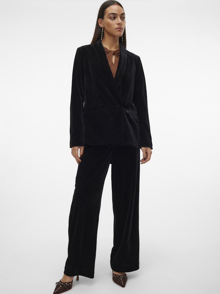 VMALLISON MW WIDE VELVET PANT