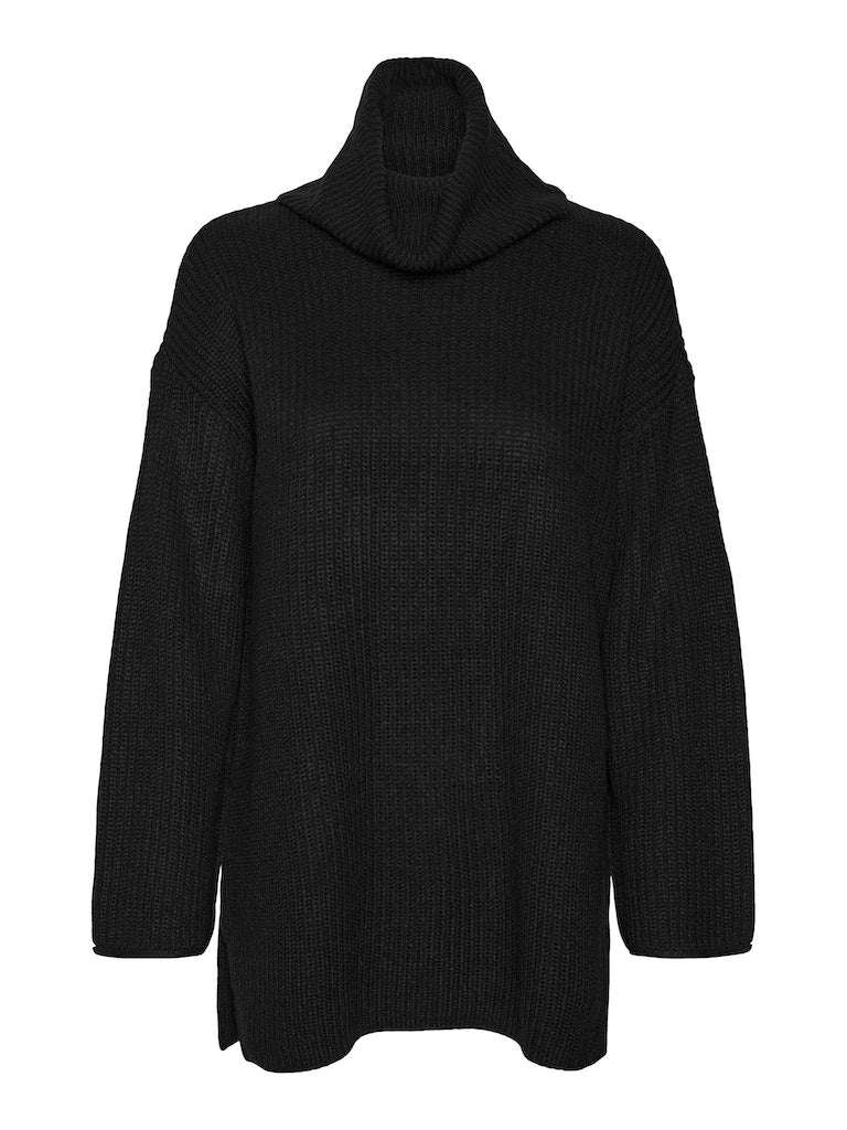 VMSAYLA LS OVERSIZE COWLNK PULLOVER BOO ΜΑΥΡΟ 10290903