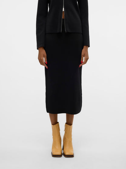 Midi φούστα πλεκτή