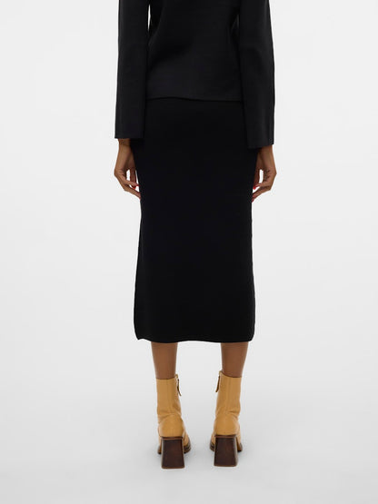 Midi φούστα πλεκτή