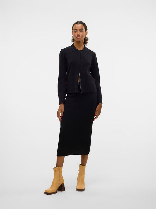 Midi φούστα πλεκτή