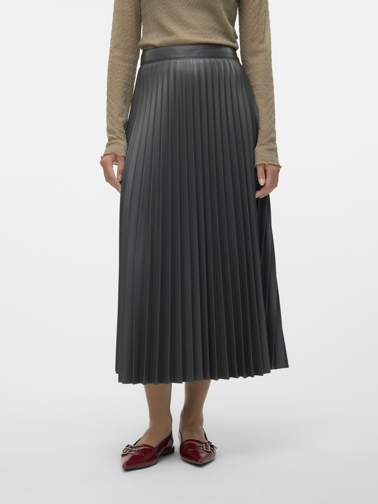 VMBELLAHOLLY HW 7 8COATED SKIRT ΓΚΡΙ 10319036