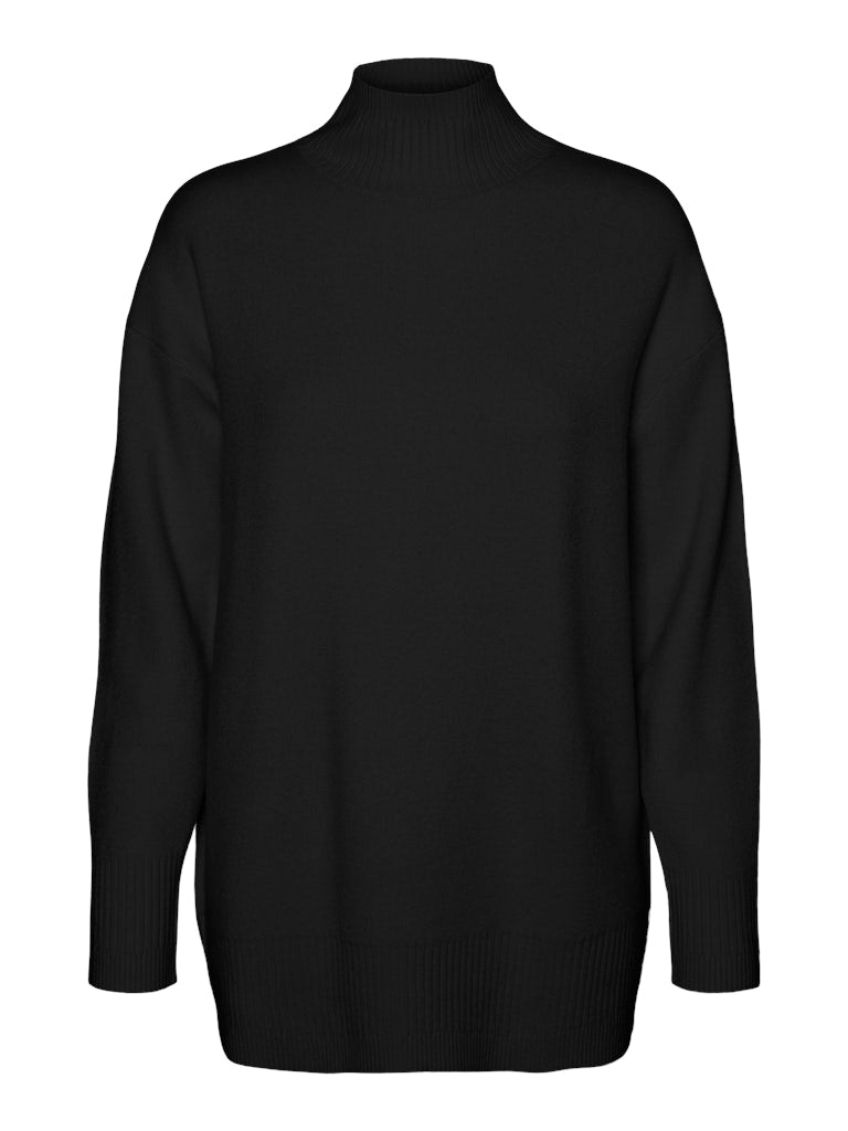 VMGOLD LS HIGHNECK PULLOVER GA BLACK 10311395