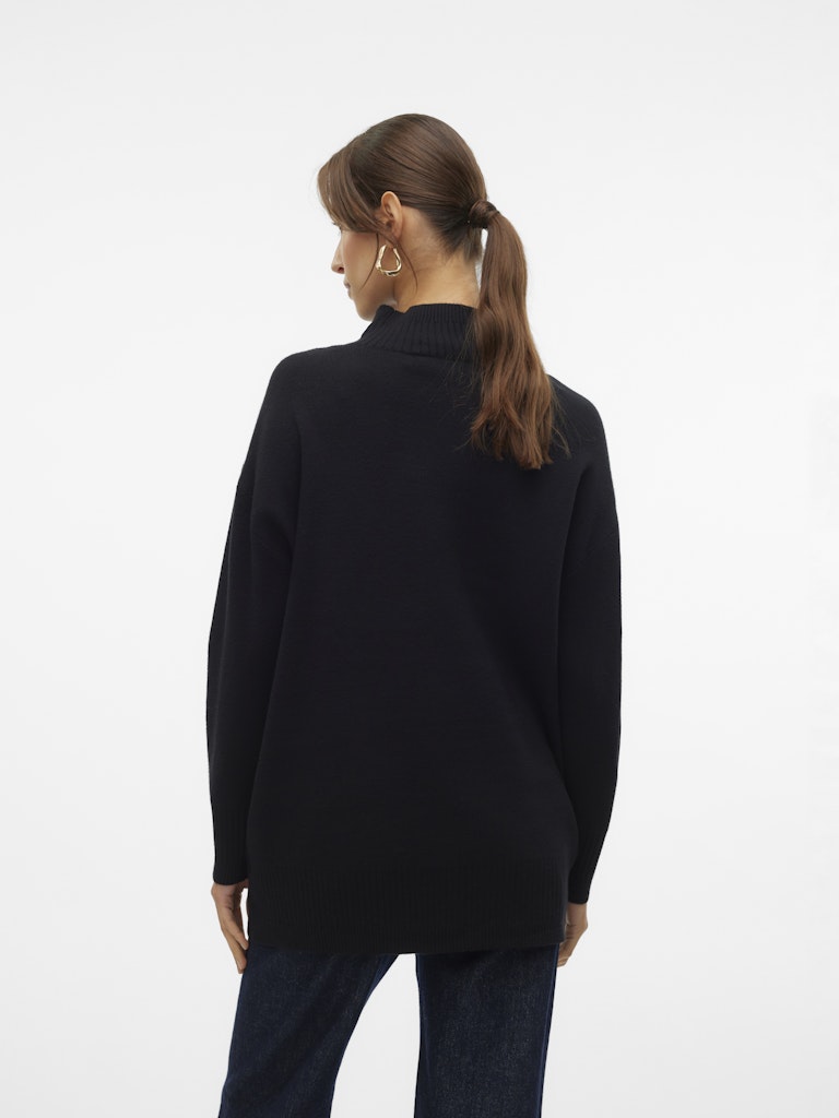 VMGOLD LS HIGHNECK PULLOVER GA BLACK 10311395