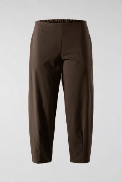 Wendy Trendy παντελόνι one size καφέ, ποιότητα jersey di cottone