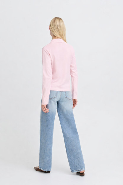 Πλεκτή Ζακέτα με Φερμουάρ