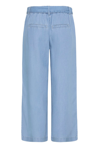 Παντελόνα Denim Γαλάζιο με Ζωνάκι