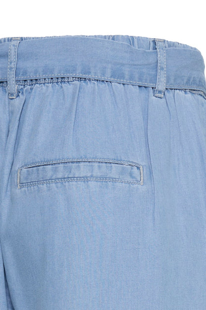 Παντελόνα Denim Γαλάζιο με Ζωνάκι