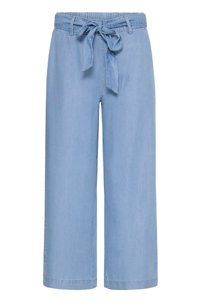 Παντελόνα Denim Γαλάζιο με Ζωνάκι
