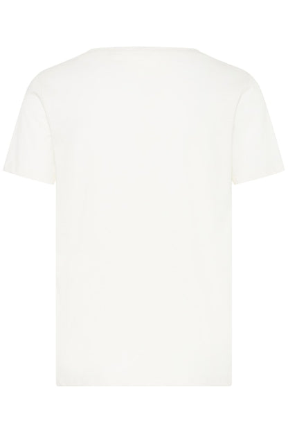 T-shirt Λευκό με Τύπωμα Cherry Delicious