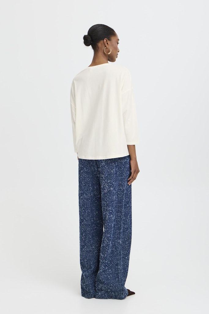 Basic Μπλούζα 3/4 Μανίκι Χαλαρή