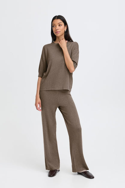 Πλεκτή Μπλούζα Relaxed Fit