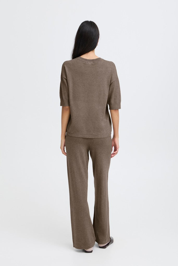 Πλεκτή Μπλούζα Relaxed Fit
