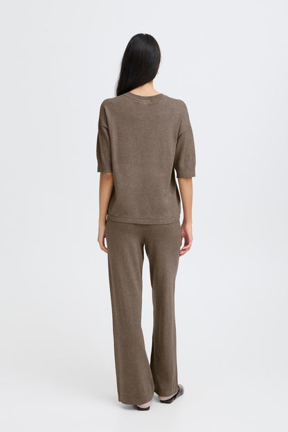 Πλεκτή Μπλούζα Relaxed Fit