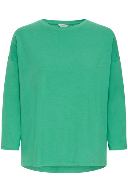 Basic Μπλούζα 3/4 Μανίκι Χαλαρή Εφαρμογή