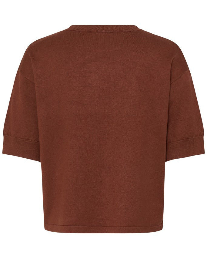 Πλεκτή Μπλούζα Relaxed Fit