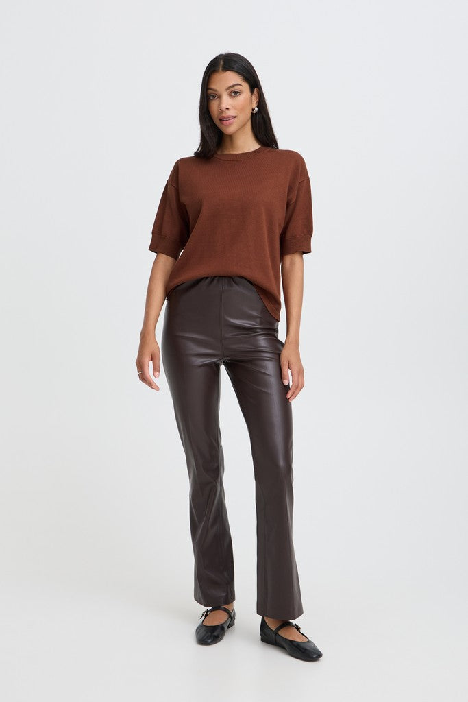 Πλεκτή Μπλούζα Relaxed Fit