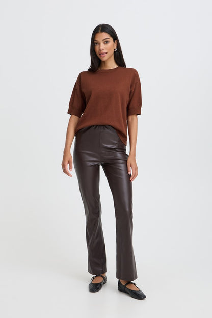 Πλεκτή Μπλούζα Relaxed Fit