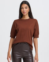 Πλεκτή Μπλούζα Relaxed Fit