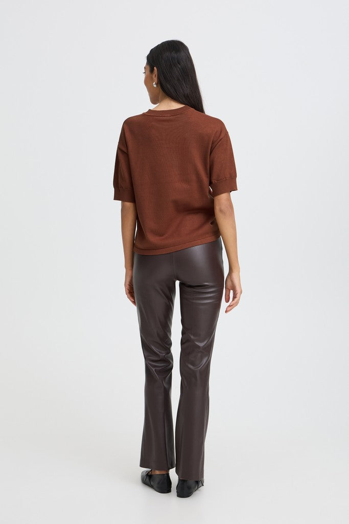 Πλεκτή Μπλούζα Relaxed Fit