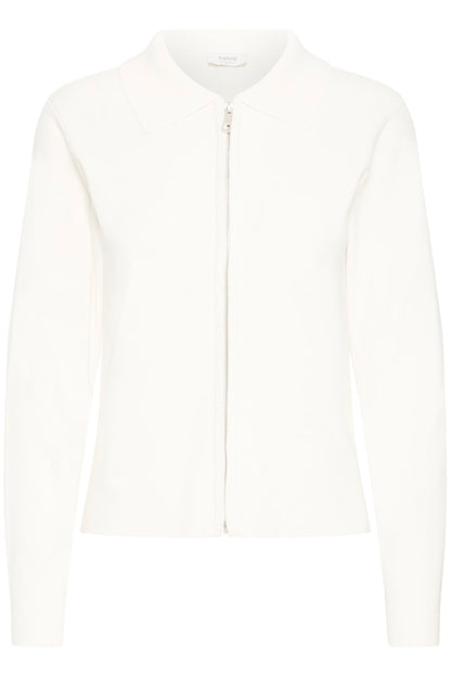 Πλεκτή Ζακέτα με Φερμουάρ