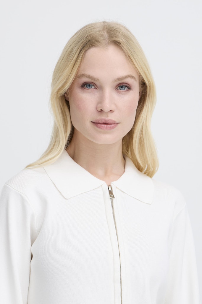 Πλεκτή Ζακέτα με Φερμουάρ