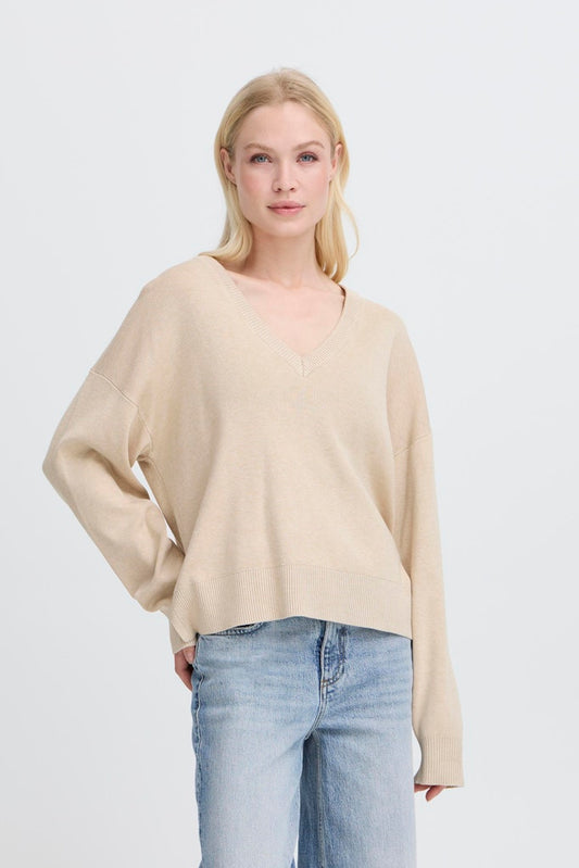 Πουλόβερ V Λαιμόκοψη Κανονική Εφαρμογή