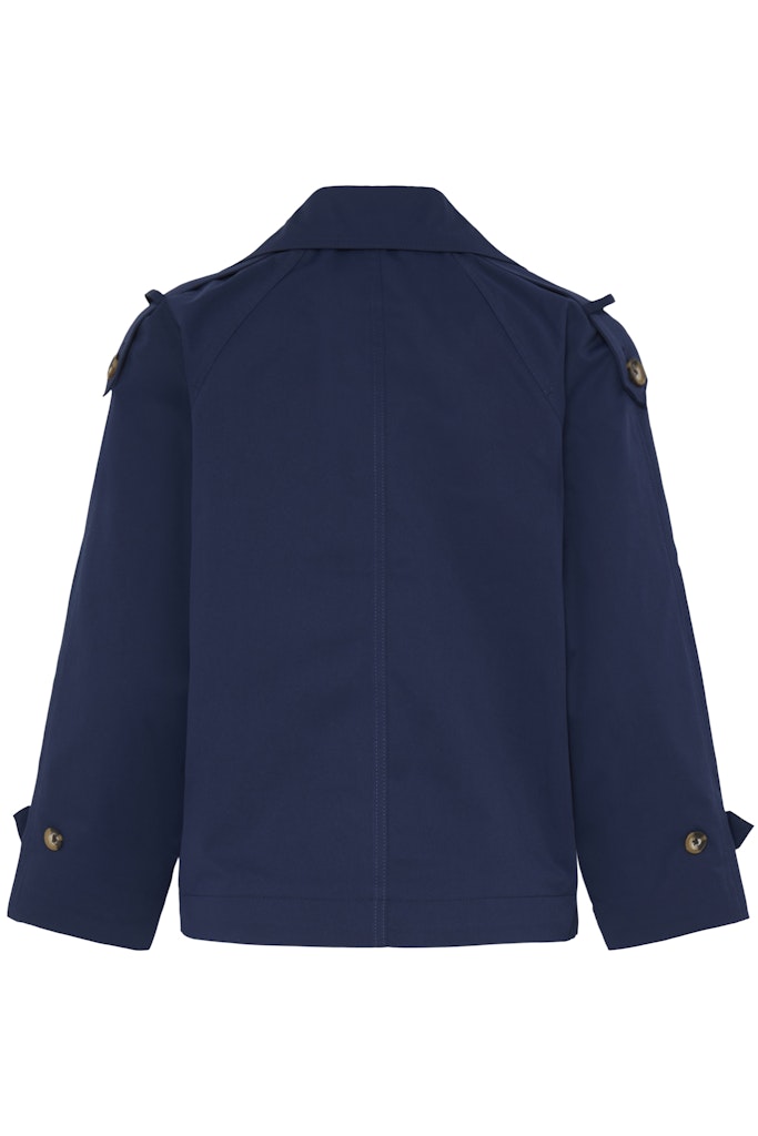 Καμπαρντίνα Μπλε  Boxy