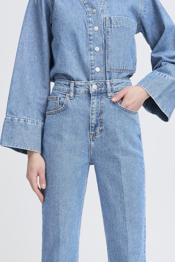 Παντελόνι Flare Jeans Ψηλόμεσο