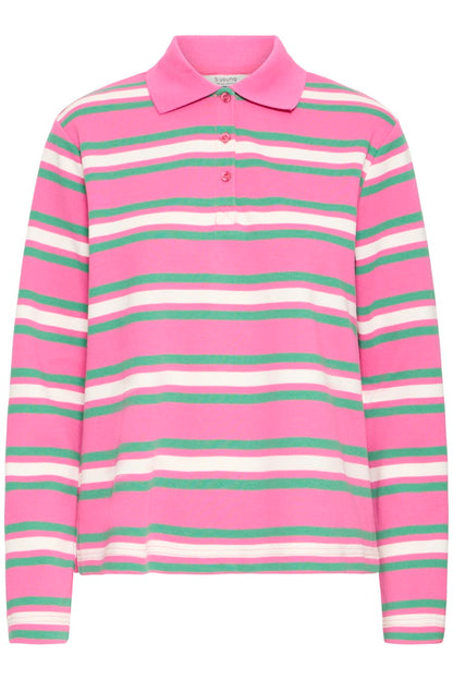 Polo Πολύχρωμο Ριγέ Με Κουμπιά