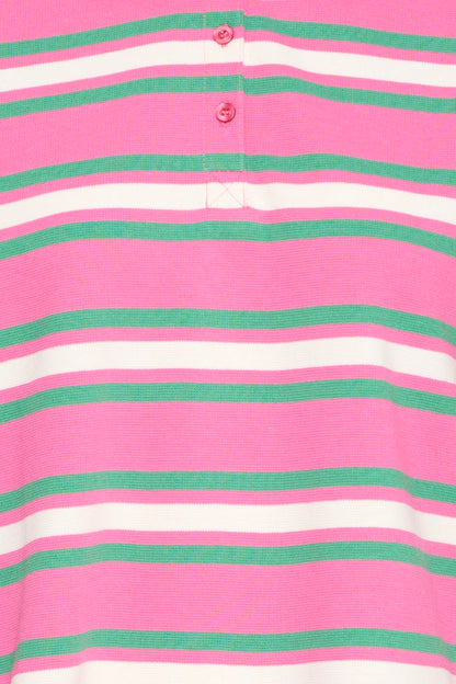 Polo Πολύχρωμο Ριγέ Με Κουμπιά