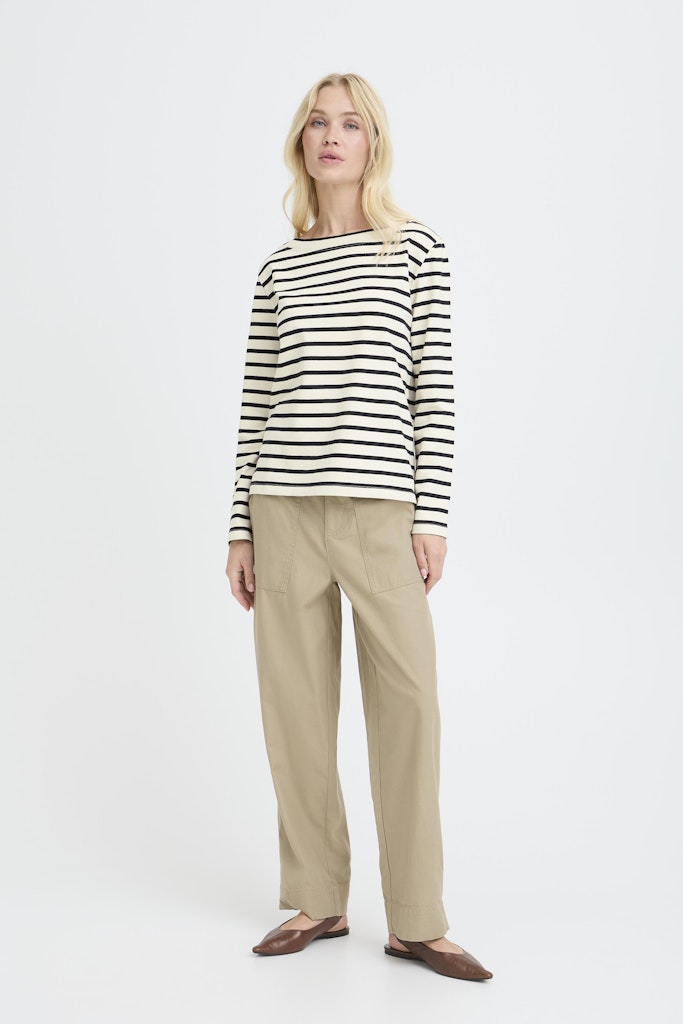 Ριγέ Μακρυμάνικη Μπλούζα