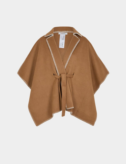 Πόντσο με Γιακά και Ζώνη