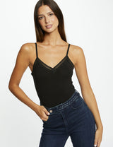 Top με ρυθμιζόμενες τιράντες 192-BARBA.N  BLACK