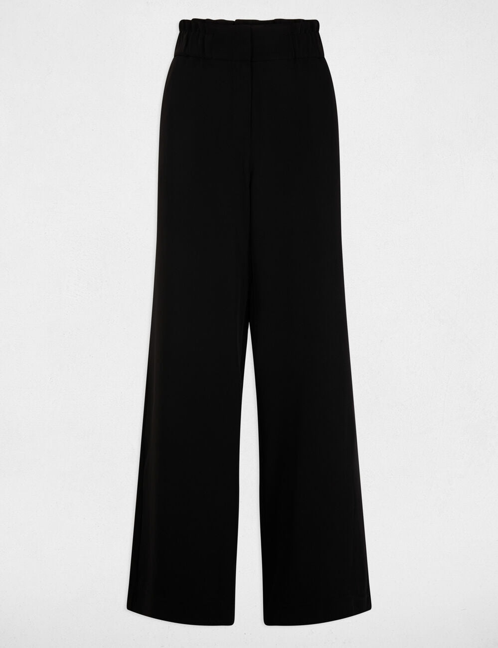Morgan γυναικείο wide leg παντελόνι με ψηλή μέση και ελαστική μέση