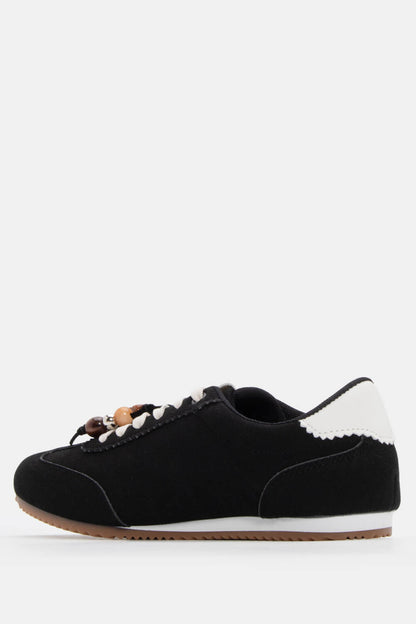 Sneakers με Διακοσμητικές Χάντρες