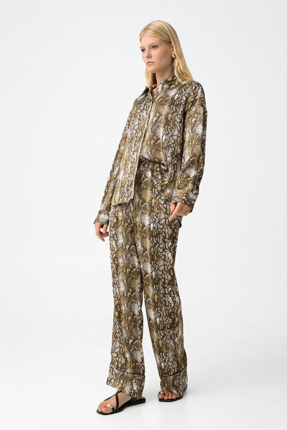 Tiffosi Φαρδύ Παντελόνι - μπροστινή όψη statement στυλ