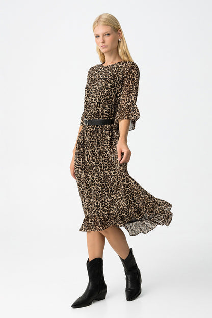 Tiffosi Γυναικείο Midi Φόρεμα - ολόσωμη εμφάνιση, αέρινη κίνηση