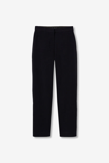 Tiffosi γυναικείο μπλε σκούρο εφαρμοστό παντελόνι ψηλόμεσο