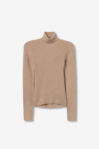 Tiffosi Γυναικείο Rib Πουλόβερ Super Slim Fit Ζιβάγκο