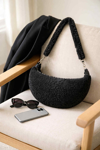 Τσάντα Ώμου Faux Fur