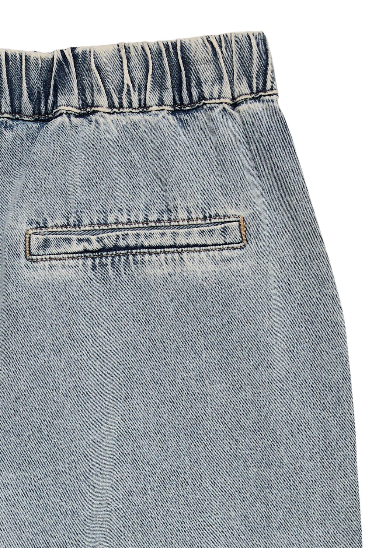 VERO MODA jeans wide leg fit light blue - flat lay πίσω