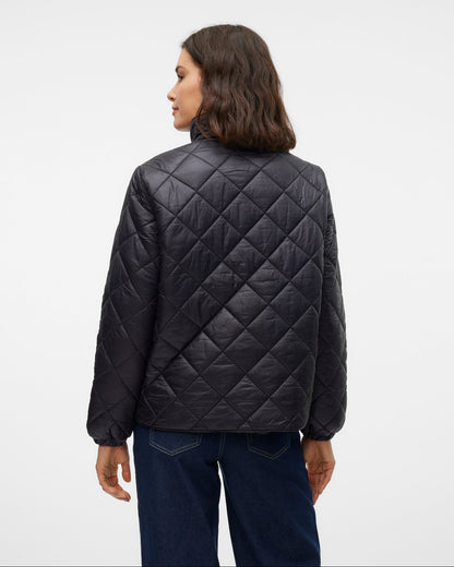 VERO MODA Puffer Μπουφάν Ψηλός Γιακάς Ελαφρύ Γέμισμα πίσω όψη