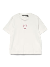 T-shirt από Οργανικό Βαμβάκι Heart Print