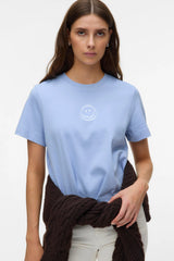 T-shirt από Οργανικό Βαμβάκι Smile Print