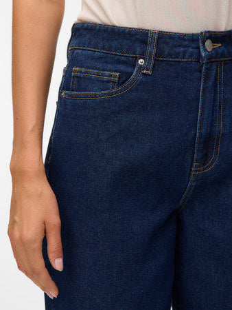VERO MODA τζιν βερμούδα λεπτομέρεια υφάσματος stonewash vintage φινίρισμα ποιοτικό denim γυναικεία ρούχα